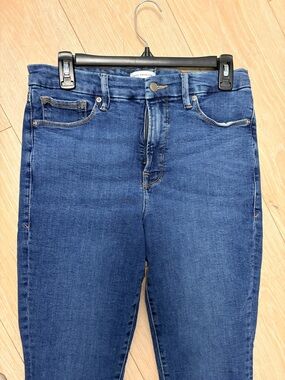 Good American Good Legs Skinny Jeans Blue Denim (Size 10 / 30)